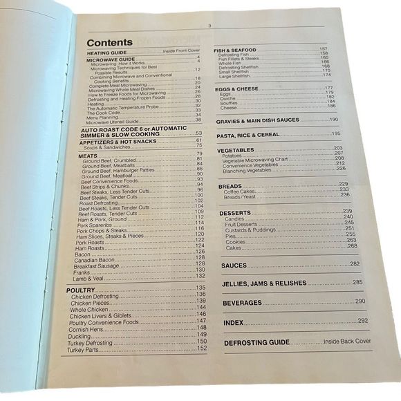 Vintage The Microwave Guide & Cookbook 1980 By General Electric Step By Step - Picture 10 of 15